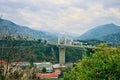 Naluchi Bridge View, Muzaffarabad, AJK Royalty Free Stock Photo