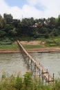 Nam Khan River in Luang Prabang Royalty Free Stock Photo