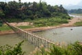 Nam Khan River in Luang Prabang Royalty Free Stock Photo