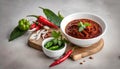 Nam Prik Ong Extravaganza: Northern Thai Meat and Tomato Spicy Dip