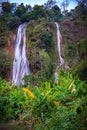 Nam Tok waterfall near Hsipaw Myanmar Burma Royalty Free Stock Photo