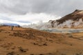 Namafjall geothermal area in Iceland