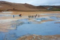 Namafjall Hverir geothermal area in North Iceland