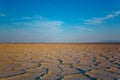 Namak lake desert nature landscape Royalty Free Stock Photo