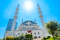 Namazgah Mosque Tirana near Skanderbeg Square in Tirana. Albania