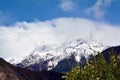 Namcha barwa snow mountain Royalty Free Stock Photo