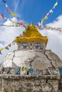 Namche Bazaar stupa, Everest region