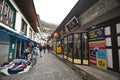 Namche Bazaar village in Nepal Royalty Free Stock Photo