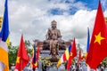 NAMDINH, VIETNAM - SEPTEMBER 2, 2014 - Buddha Shakyamuni bronze statue in Truc Lam Thien Truong.