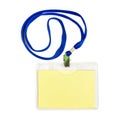 Name id card badge Royalty Free Stock Photo