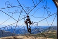 View from Santuario De Nuestra Senora De La Pena De Francia, Spain Royalty Free Stock Photo