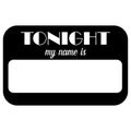 Name tag vector eps Hand drawn, Vector, Eps, Logo, Icon, crafteroks, silhouette Illustration for different uses Royalty Free Stock Photo