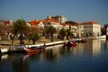 Ria de Aveiro at Aveiro citycenter Portugal