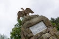 `Namensstein` at the entrance of the Feste