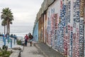 Names Painted on the International Border Wall in Tijuana, Mexico