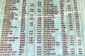 Names written in the Mausoleum of Vietnamese soldiers from QuÃ¡ÂºÂ£ng Nam province killed during the Vietnam War.