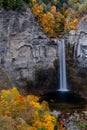 Taughannock Falls - Autumn / Fall Splendor - Deep Canyon - Taughannock Falls State Park, Ithaca, New York