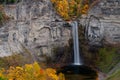 Taughannock Falls - Autumn / Fall Splendor - Deep Canyon - Taughannock Falls State Park, Ithaca, New York Royalty Free Stock Photo