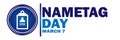 Nametag Day Vector illustration