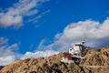 Namgyal Tsemo gompa and fort. Leh, India Royalty Free Stock Photo