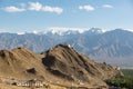 Namgyal Tsemo Monastery with sunset ,Leh Ladakh,India.