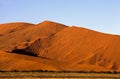 Namib-Naukluft Park, Sossusvlei Dunes in Namibia Royalty Free Stock Photo