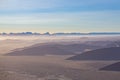 Namibia, aerial view of the Namib desert Royalty Free Stock Photo