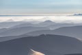 Namibia, aerial view of the Namib desert Royalty Free Stock Photo