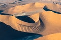 Namibia, aerial view of the Namib desert Royalty Free Stock Photo