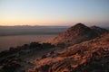 Namibia, Damaraland, Panoramic landscape, Royalty Free Stock Photo