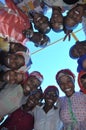 Namibia: HIV-orphants at Oa Hera Art Center Royalty Free Stock Photo