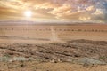 Namibia, panorama of the Namib desert