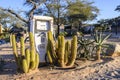 Namibia, Solitaire fuel station in the Namib desert Royalty Free Stock Photo
