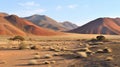 Namibian desert in Sossusvlei, Namibia