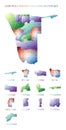 Namibian low poly regions.