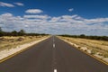 Namibian road Royalty Free Stock Photo