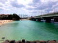 Naminoue Beach, Naha Okinawa Royalty Free Stock Photo