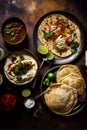 Namkeen Curry is a popular Maharashtrian main course recipe consisting of paneer masala served in a bowl. selective focus