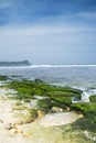 Nampu beach and with blue sky Royalty Free Stock Photo