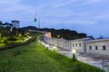 Namsan Park and N Seoul Tower Royalty Free Stock Photo