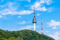 Namsan Tower in Seoul,South Korea Royalty Free Stock Photo