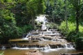Namtok Pacharoen waterfalls Royalty Free Stock Photo