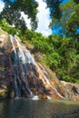 Namuang waterfall of Koh Samui Island Thai Royalty Free Stock Photo