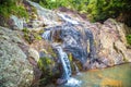 Namuang waterfall on Koh Samui Royalty Free Stock Photo