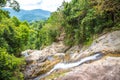 Namuang waterfall on Koh Samui Royalty Free Stock Photo