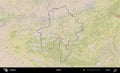 Namur outlined, Belgium. Topographic Standard Royalty Free Stock Photo
