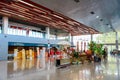 Nan airport, Nan city, Thailand - October 2021 : Passenger waitting area in Nan Airport.