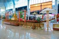 Nan airport, Nan city, Thailand - October 2021 : Passenger waitting area in Nan Airport.