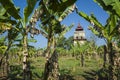Nan Myint Watch Tower, is the only surviving structure of King Bagyidaw`s royal palace at Inwa Ava in Myanmar.