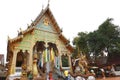 Si Mongkol Temple Wat Kong is beautiful Lanna architecture.